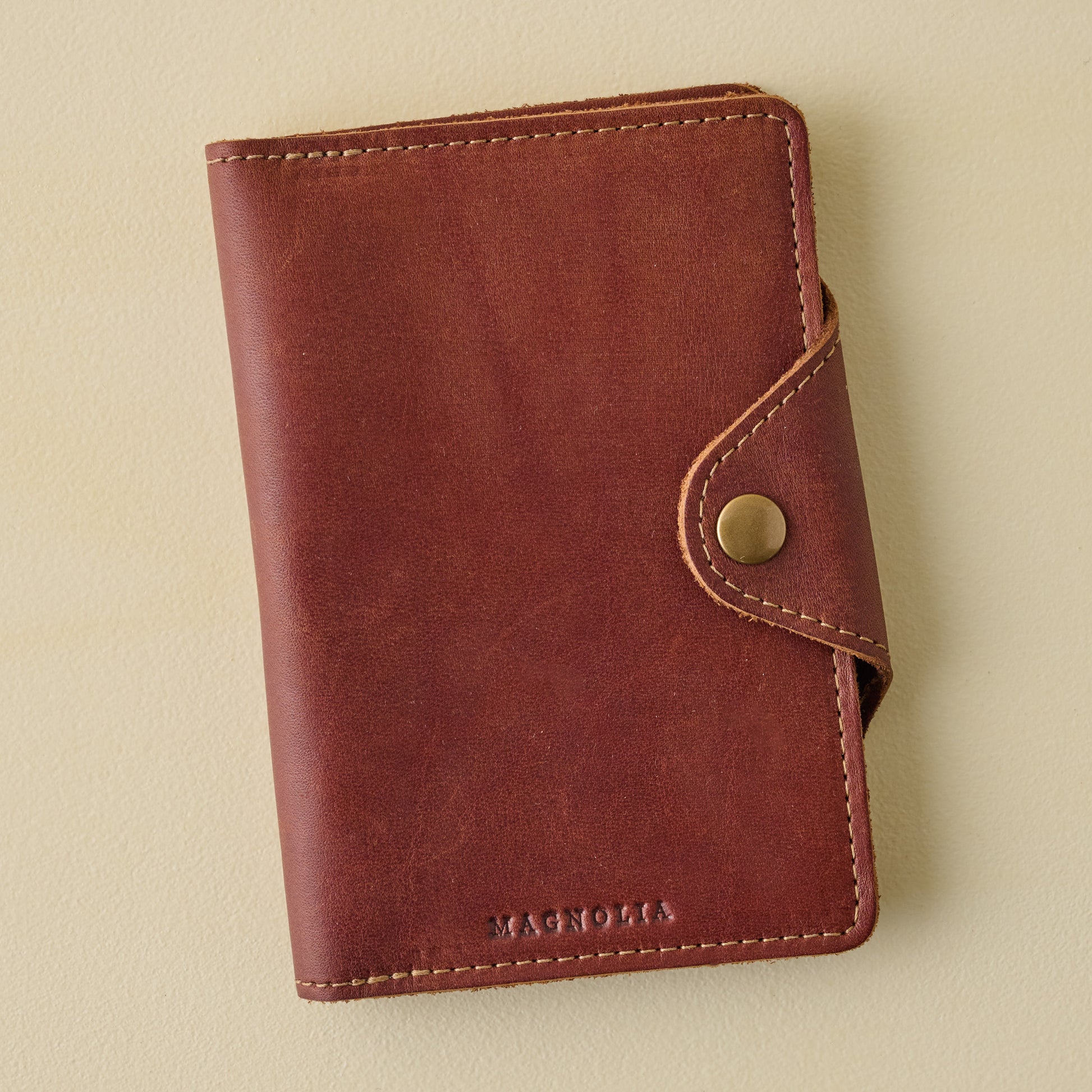 Magnolia Leather Logbook