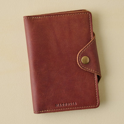 Magnolia Leather Logbook