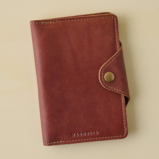 Magnolia Leather Logbook