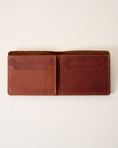 The Slim Leather Bifold Wallet