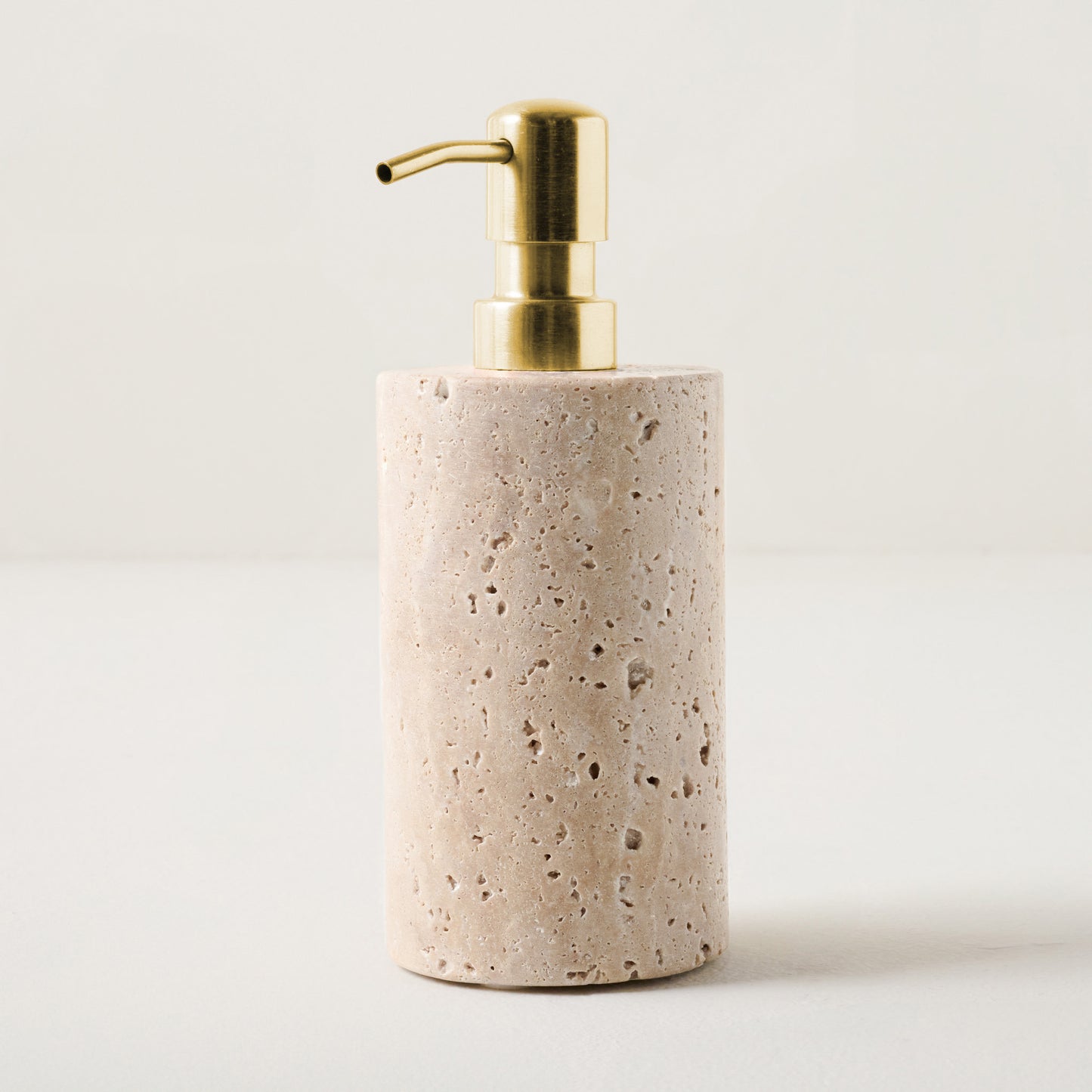 Travertine Soap Dispenser