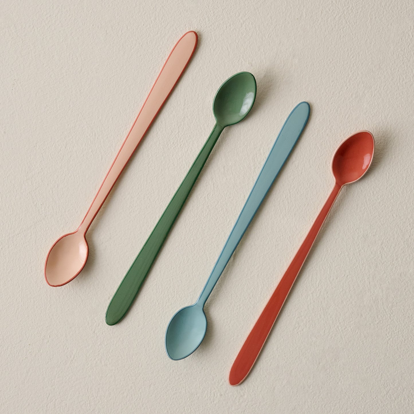 Magnolia Enamel Spoon Set of Four