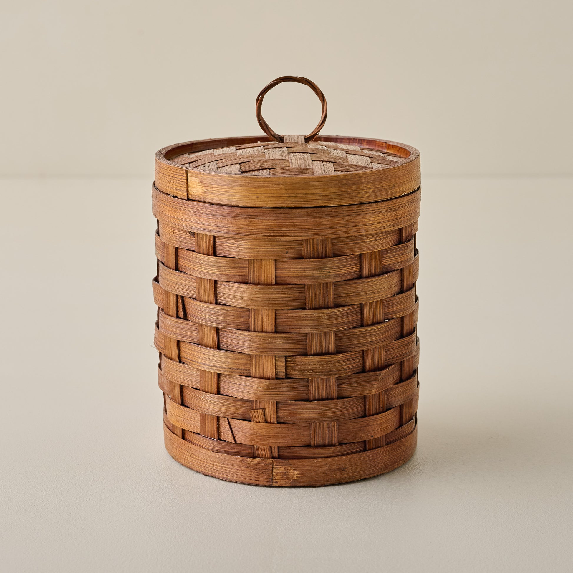 Large Beckett Decorative Woven Canister
