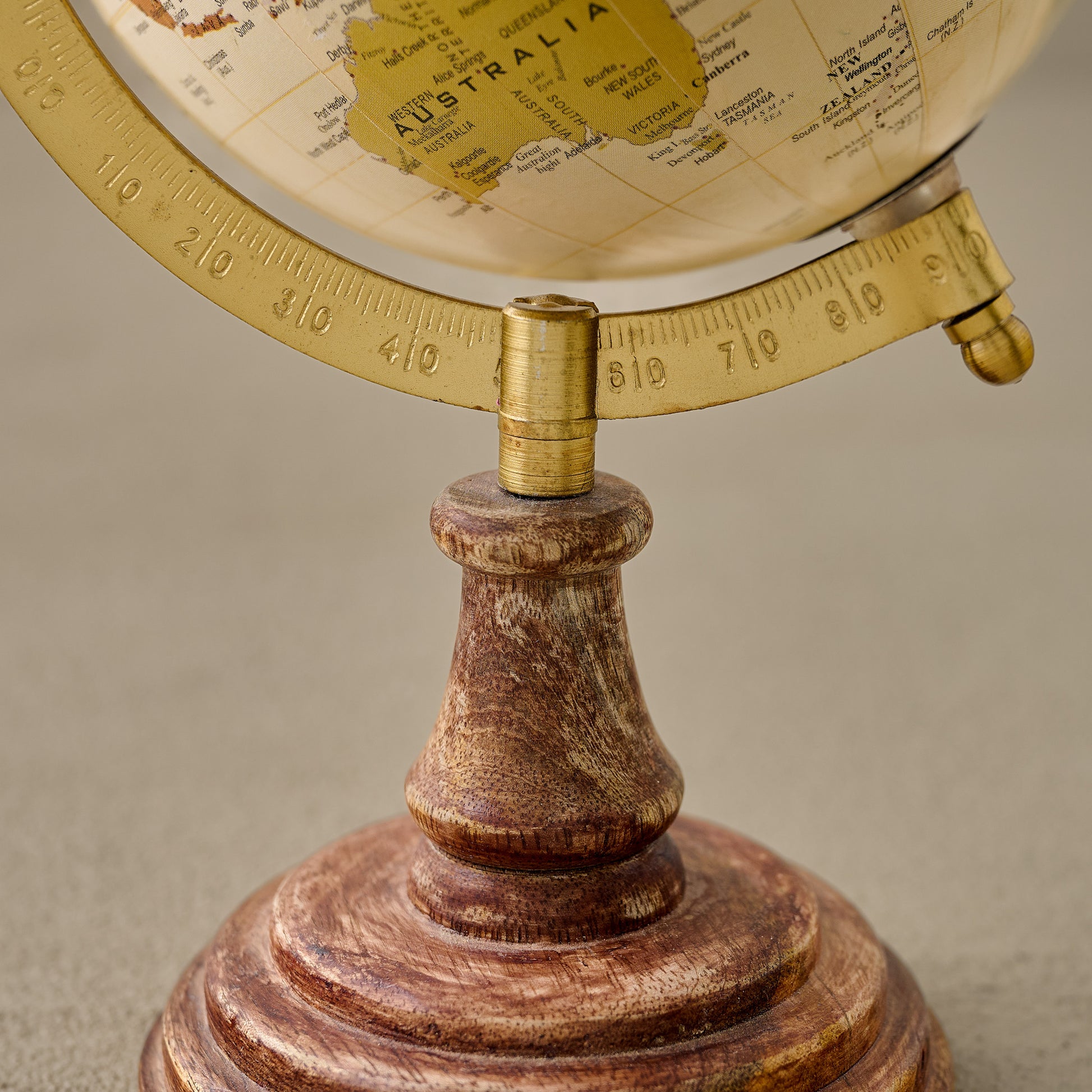 Decorative Globe up close