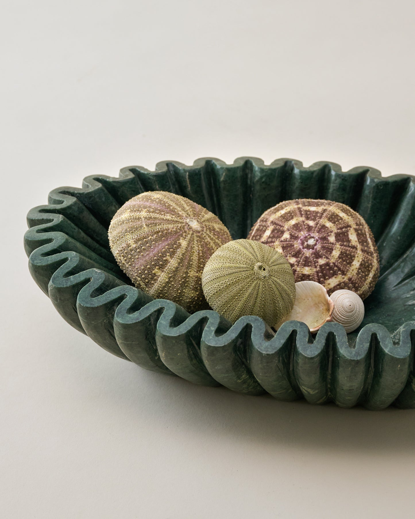 Verdant Marble Bowl