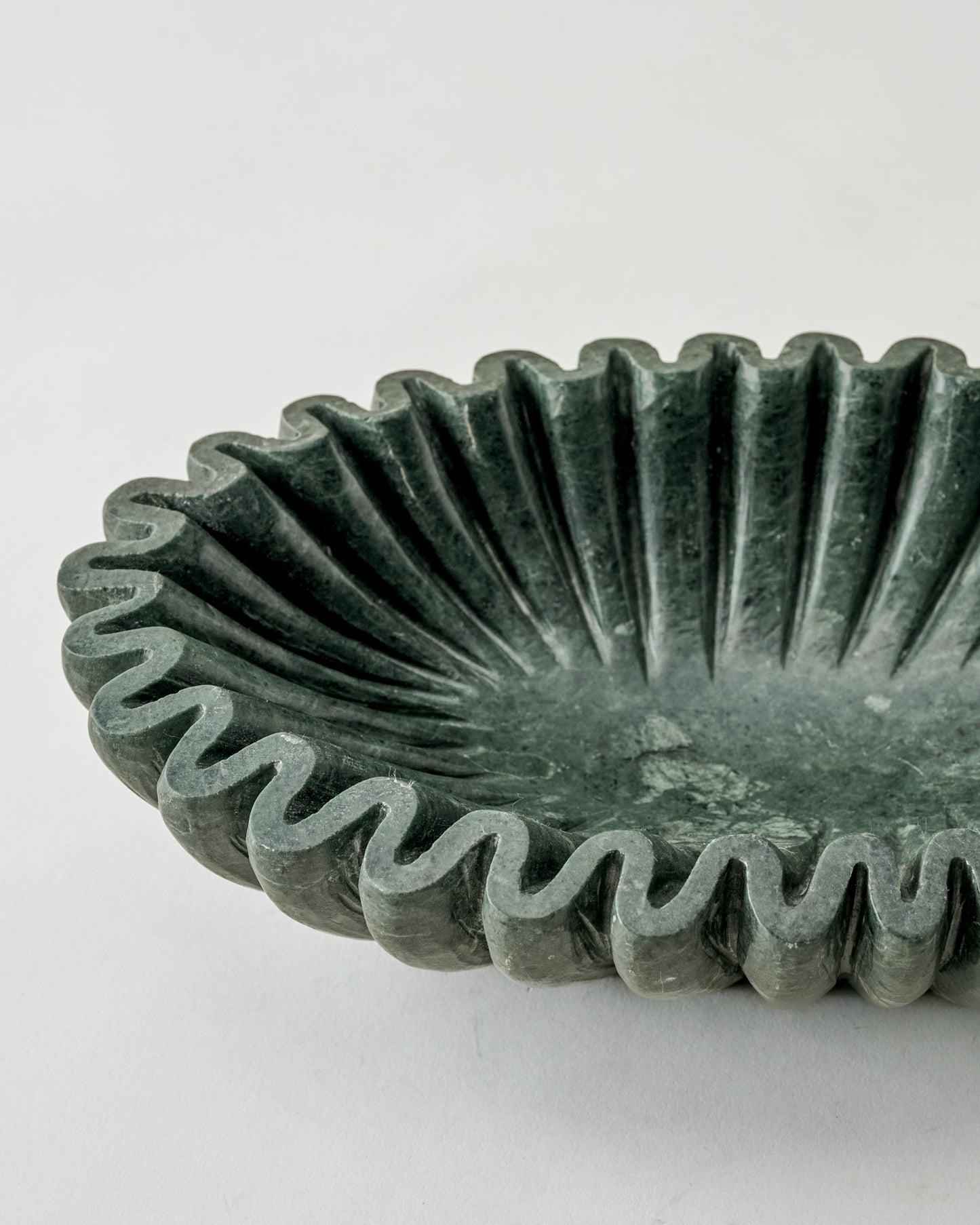 Verdant Marble Bowl