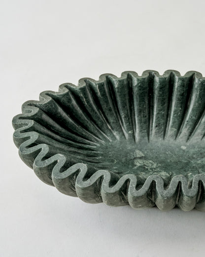 Verdant Marble Bowl