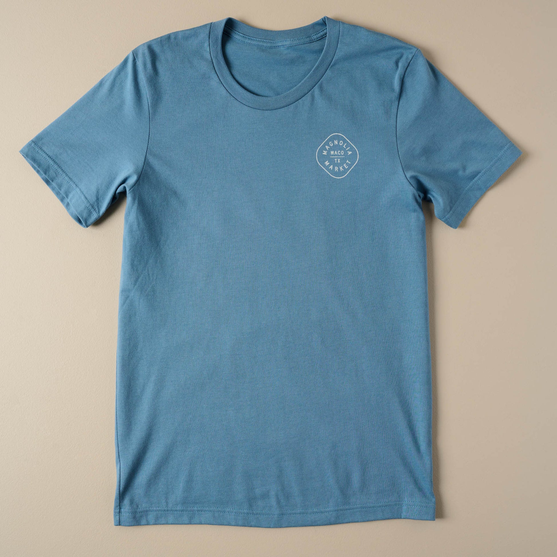 Katy Ballpark Steal Blue Tee front of shirt