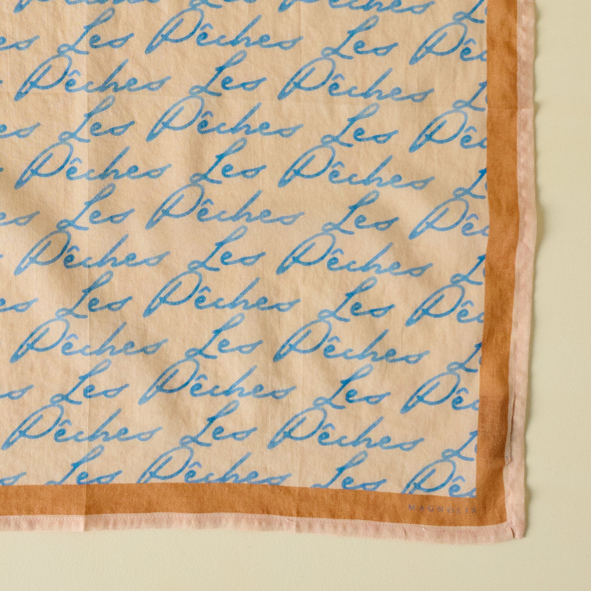 Les Peaches Bandana close up view