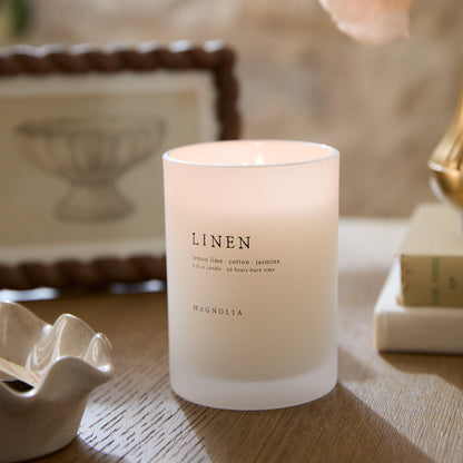 Linen Candle