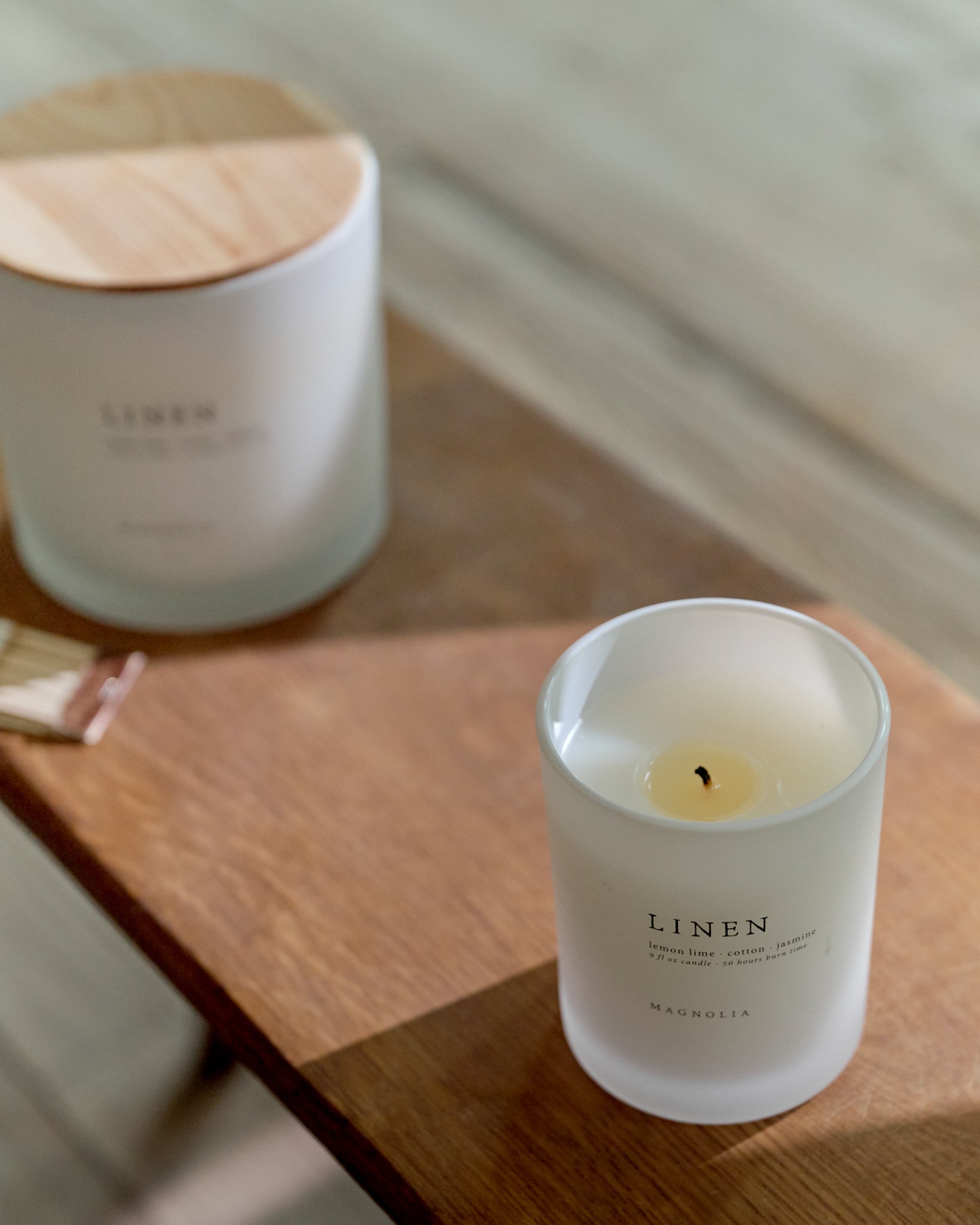 Magnolia Linen Candle (9oz)