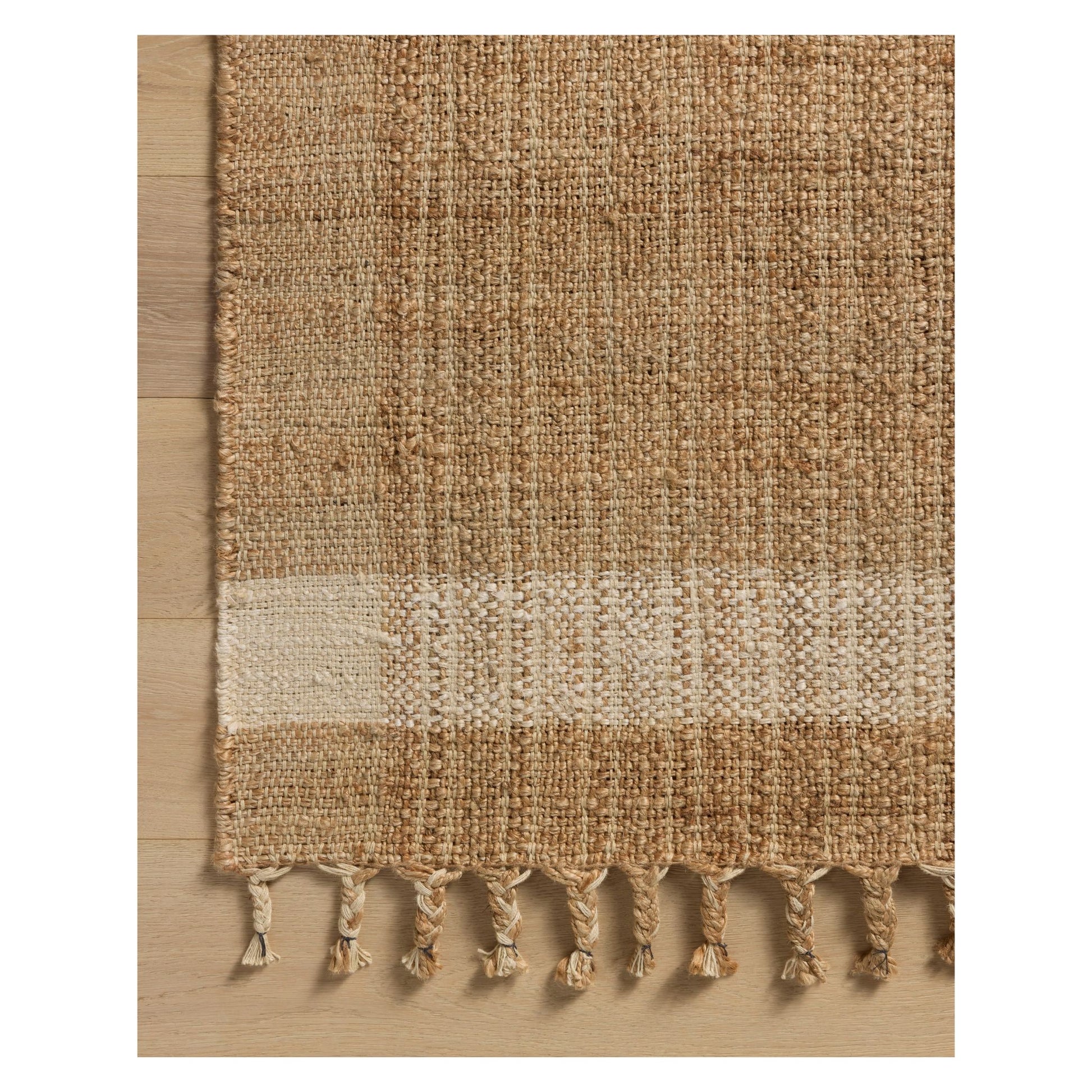 Louie Natural Ivory Rug corner