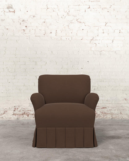 Lark Pleated Armchair