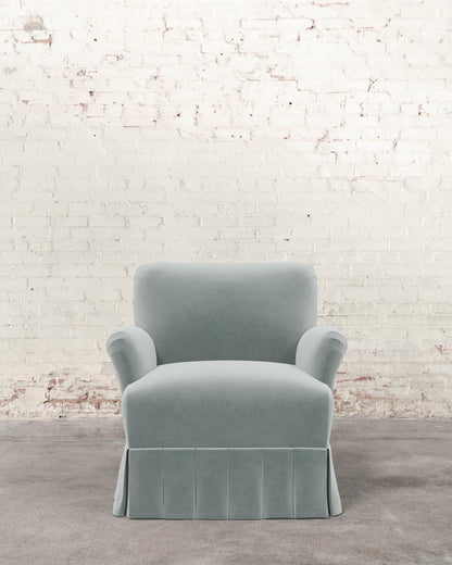 Lark Pleated Armchair