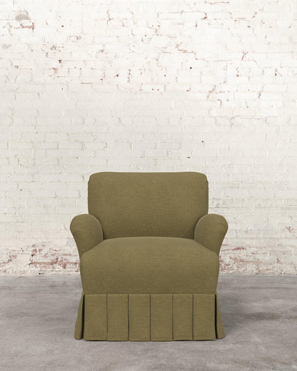 Lark Pleated Armchair