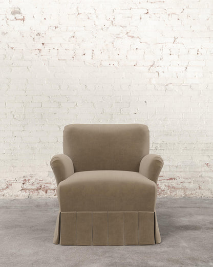 Lark Pleated Armchair