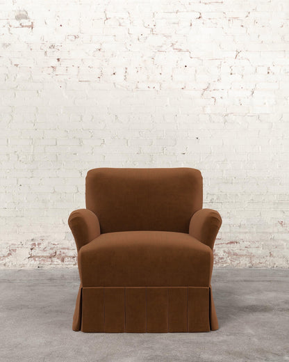 Lark Pleated Armchair