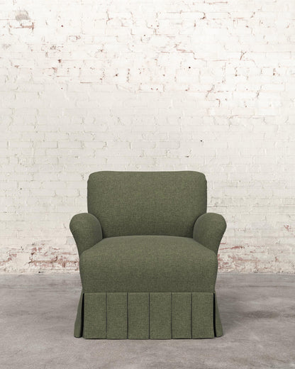 Lark Pleated Armchair