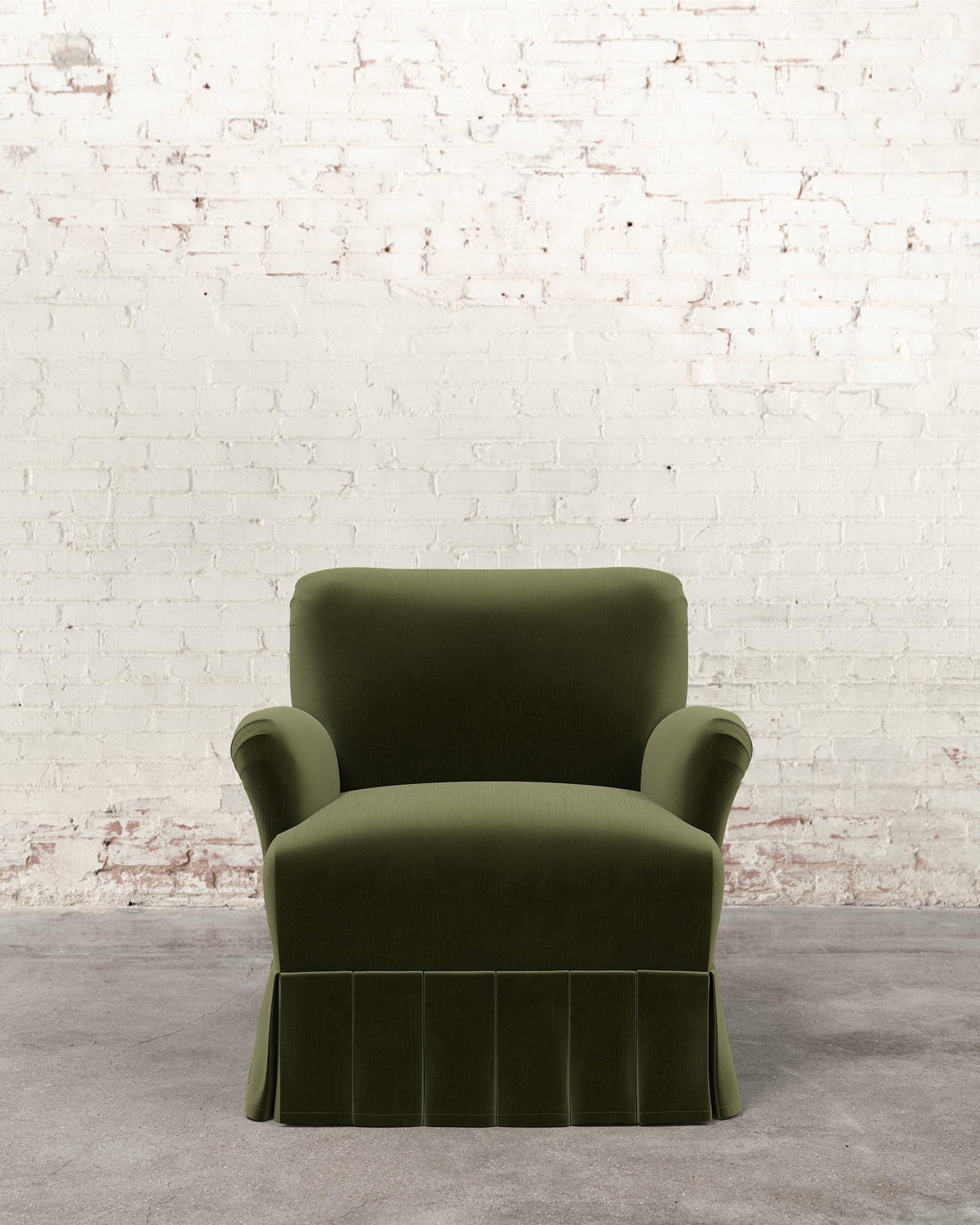 Lark Pleated Armchair