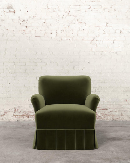 Lark Pleated Armchair