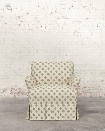 Lark Pleated Armchair