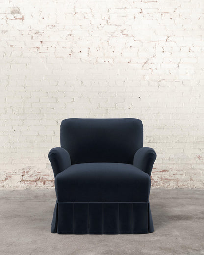 Lark Pleated Armchair
