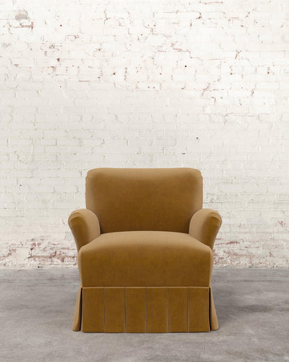 Lark Pleated Armchair