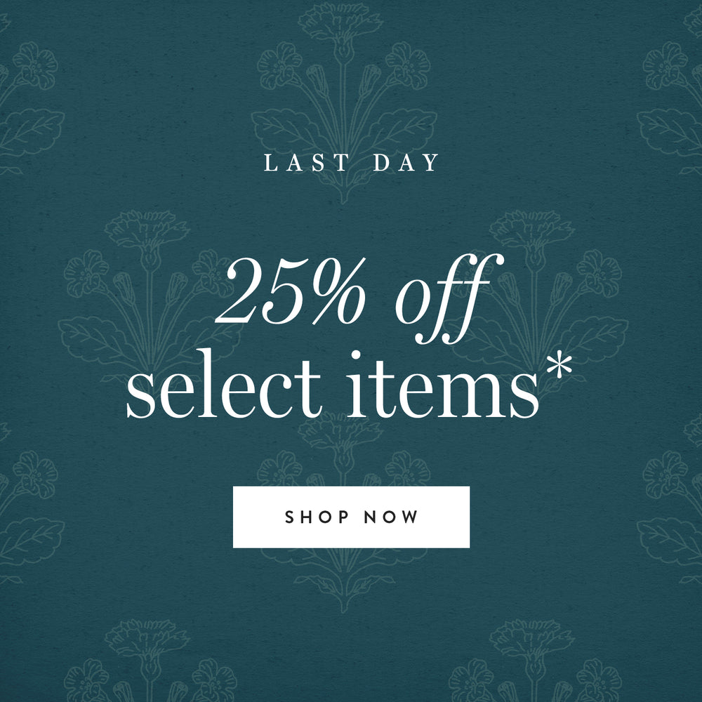 Renew your routines. 25% off select items. shop now.