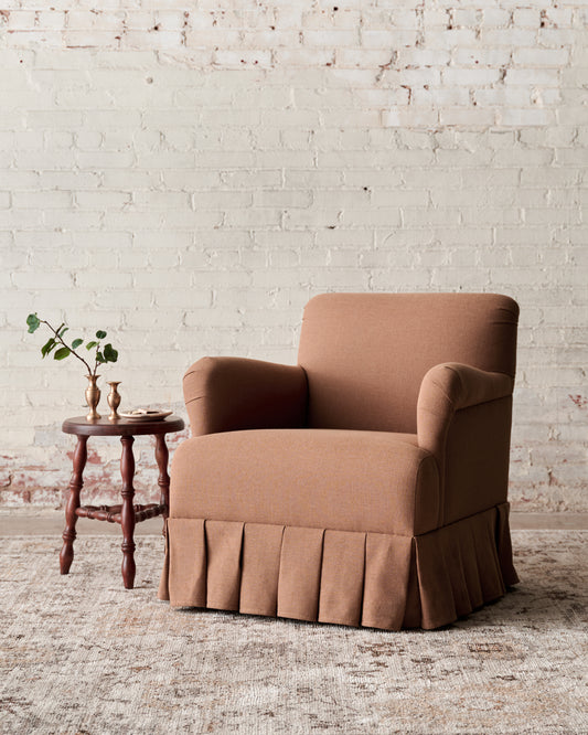 Lark Pleated Armchair