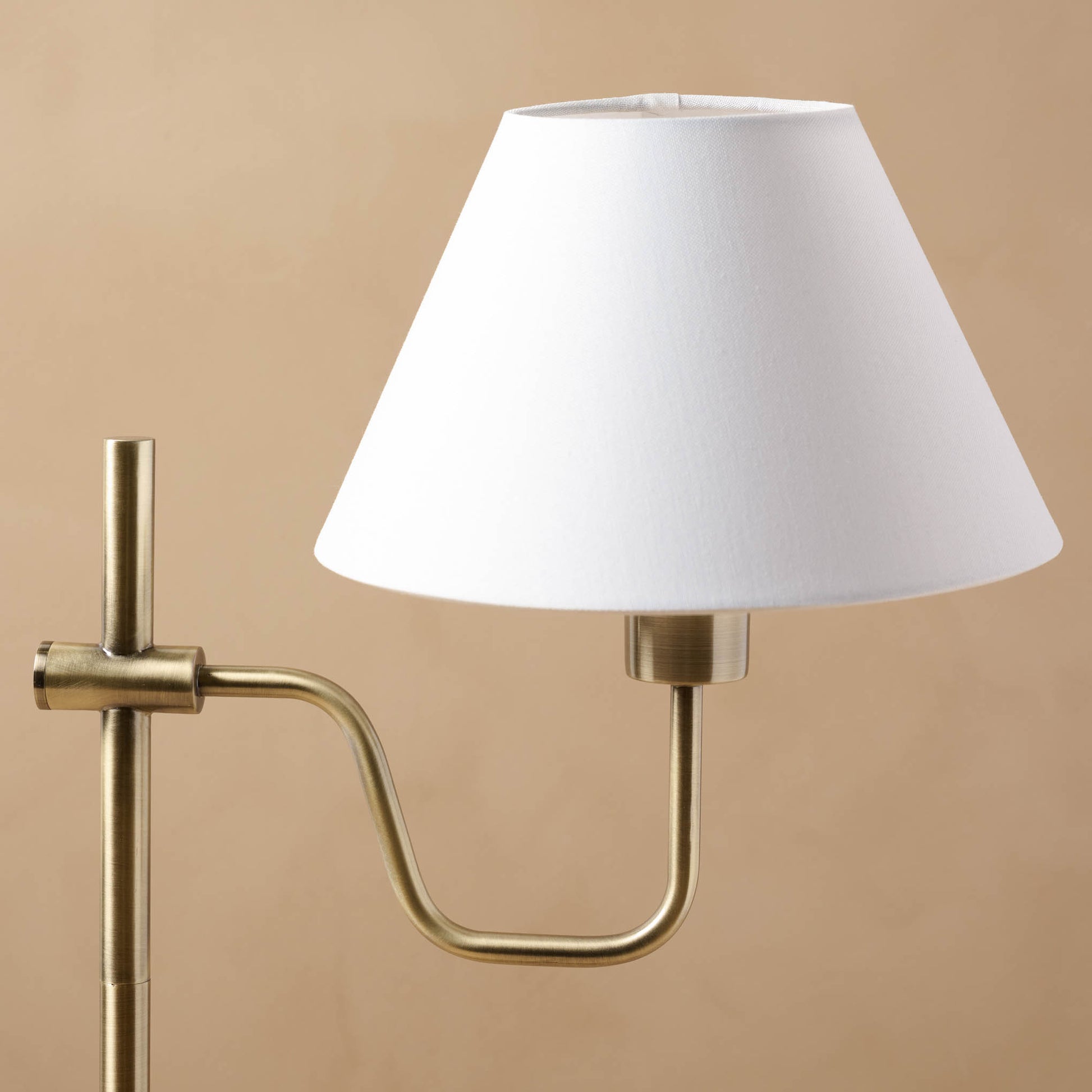 Maren Library Table Lamp close up of shade