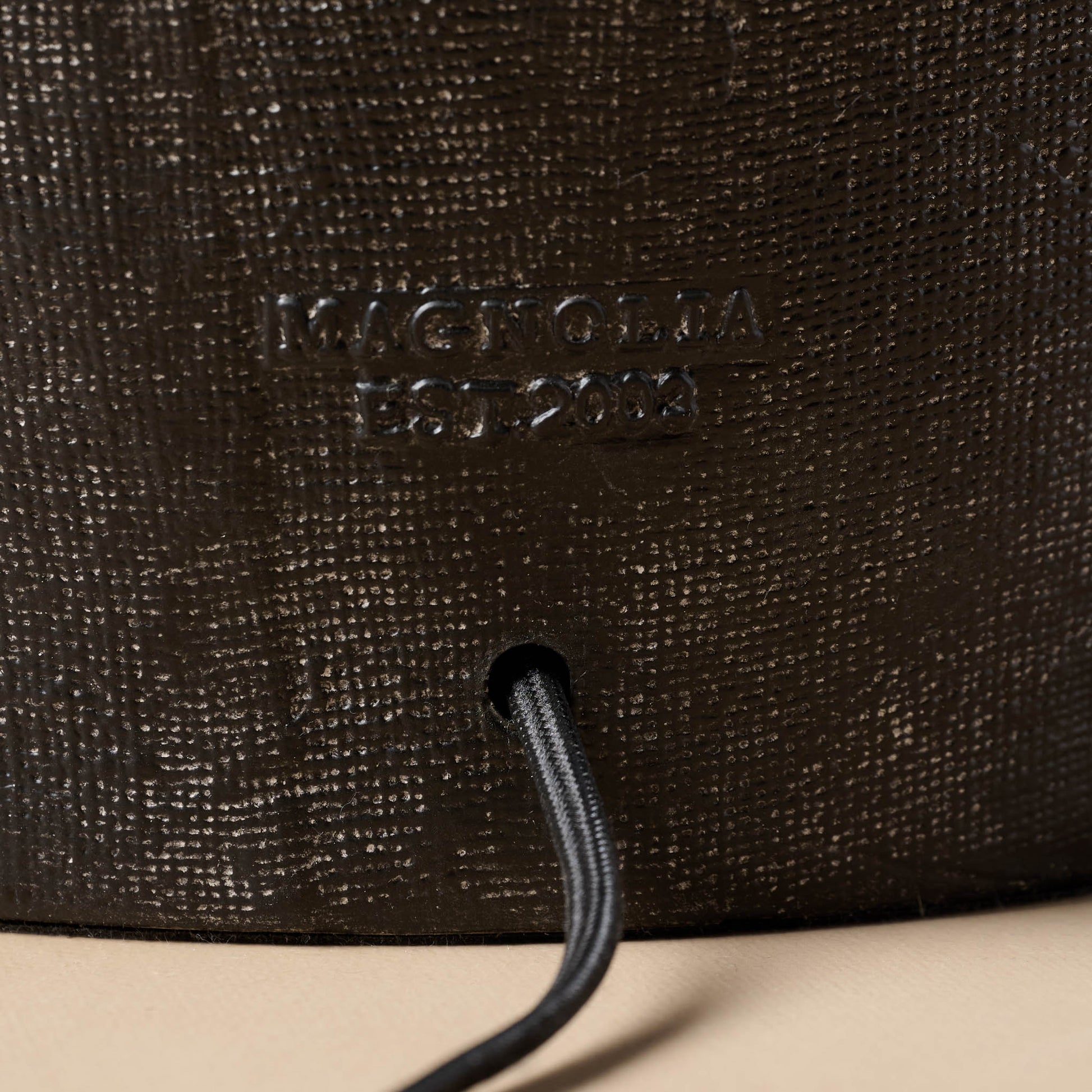 Charcoal Greenleigh Oversized Table Lamp close up of cord attachment