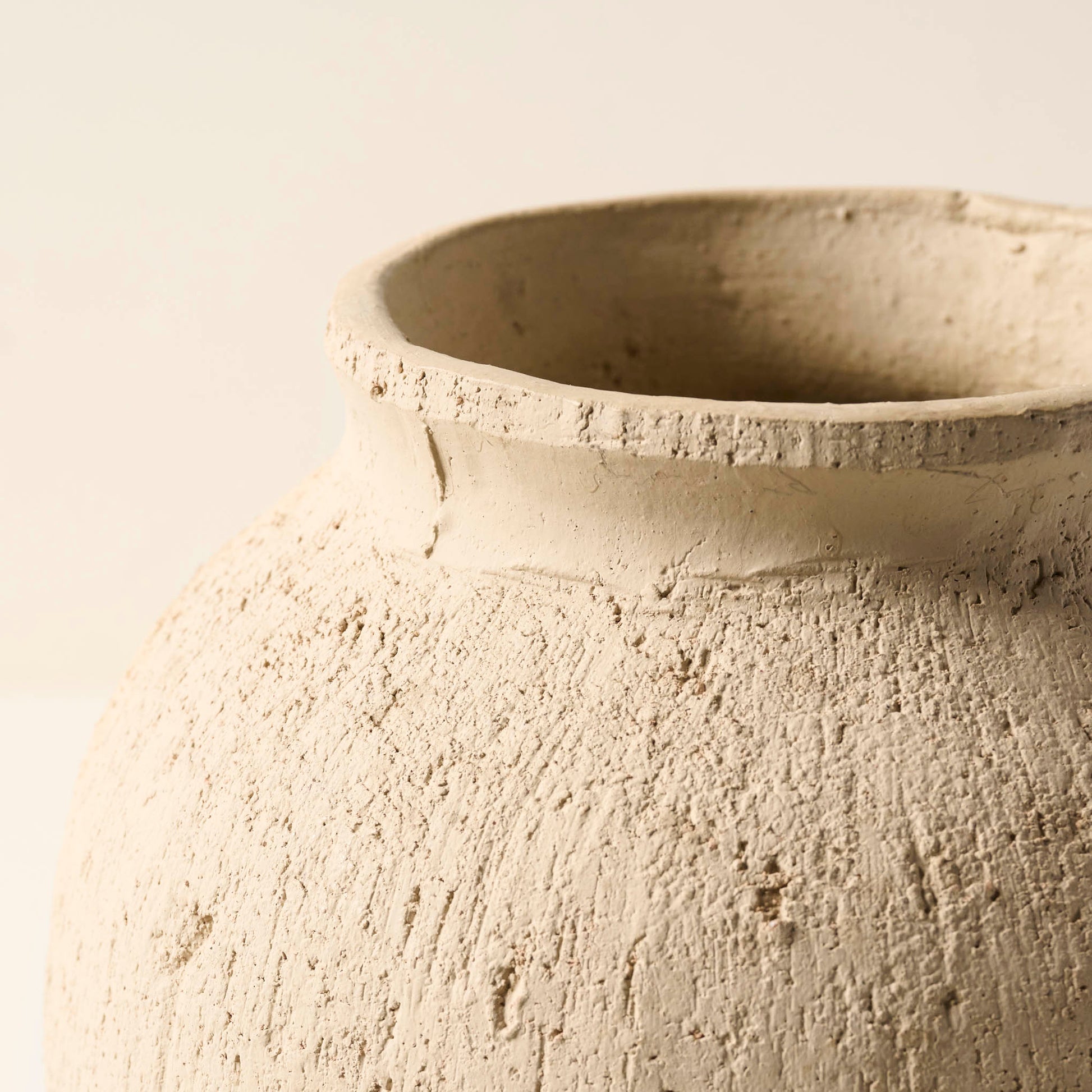 Small Textured Adrienne Vase close up