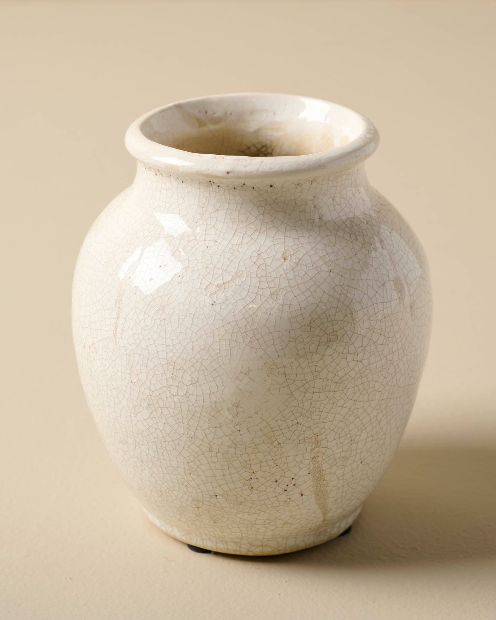 Marie Distressed Crackle Vase