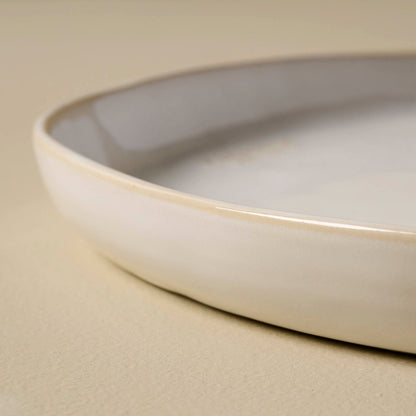 Magnolia Est. Ceramic Round Platter close up