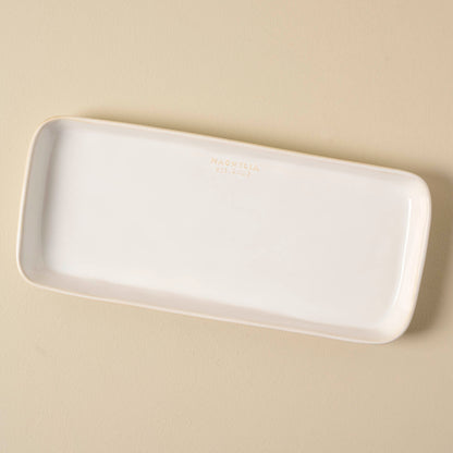 Magnolia Est. Ceramic Rectangular Platter