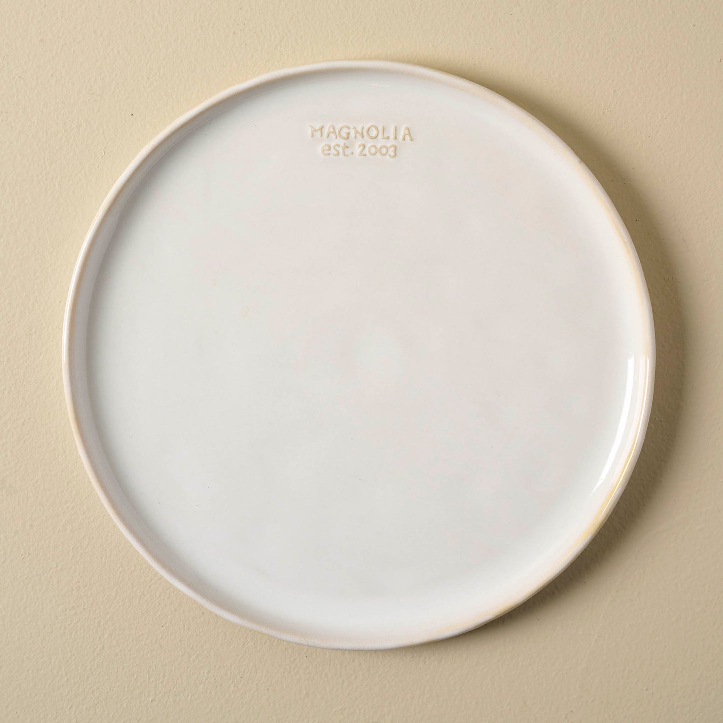 Magnolia Est. Ceramic Round Platter