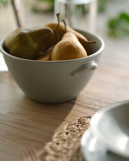 French Grey Serving Bowl Set
