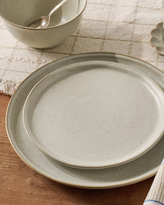 French Grey Plates