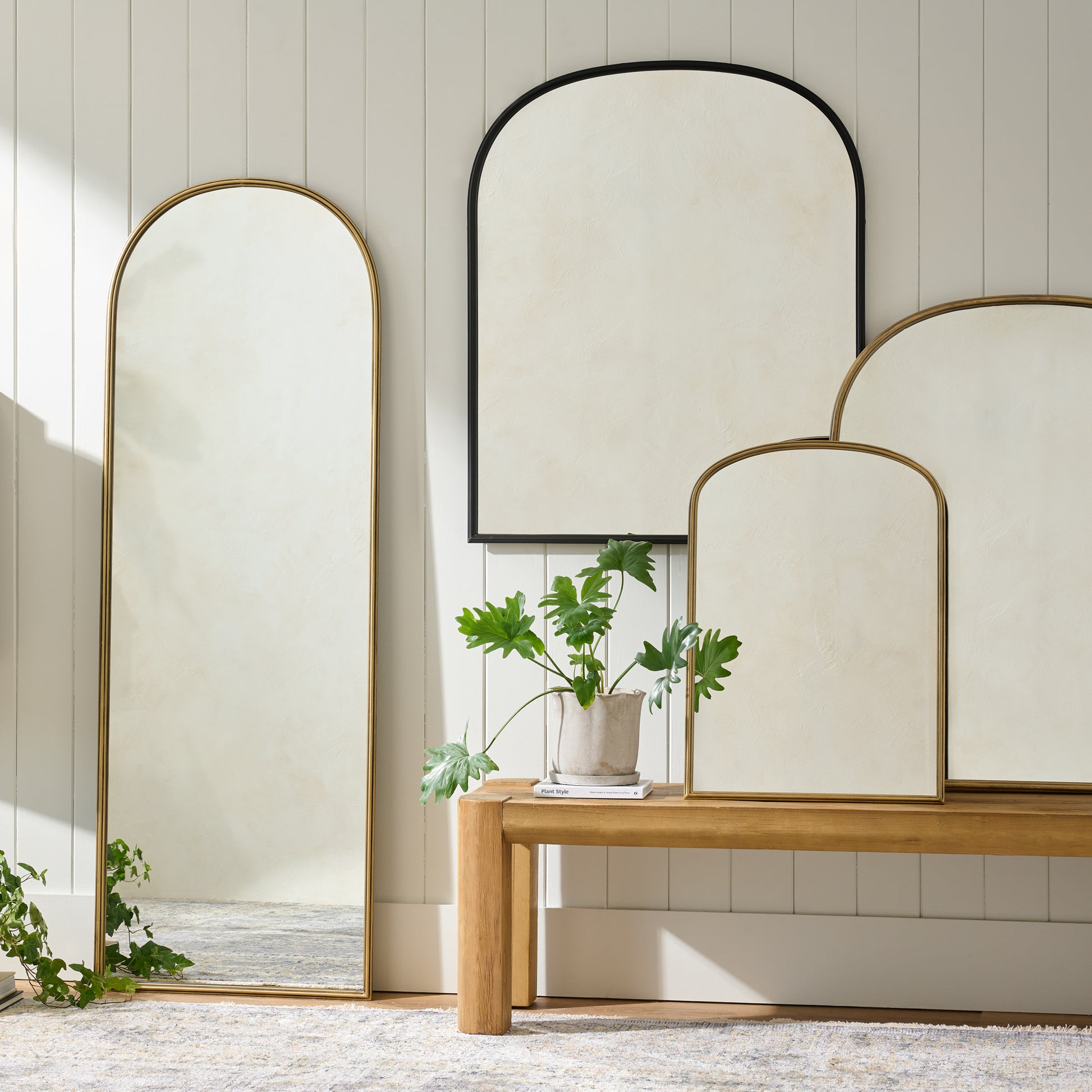 Archer Brass Metal Framed Mirror