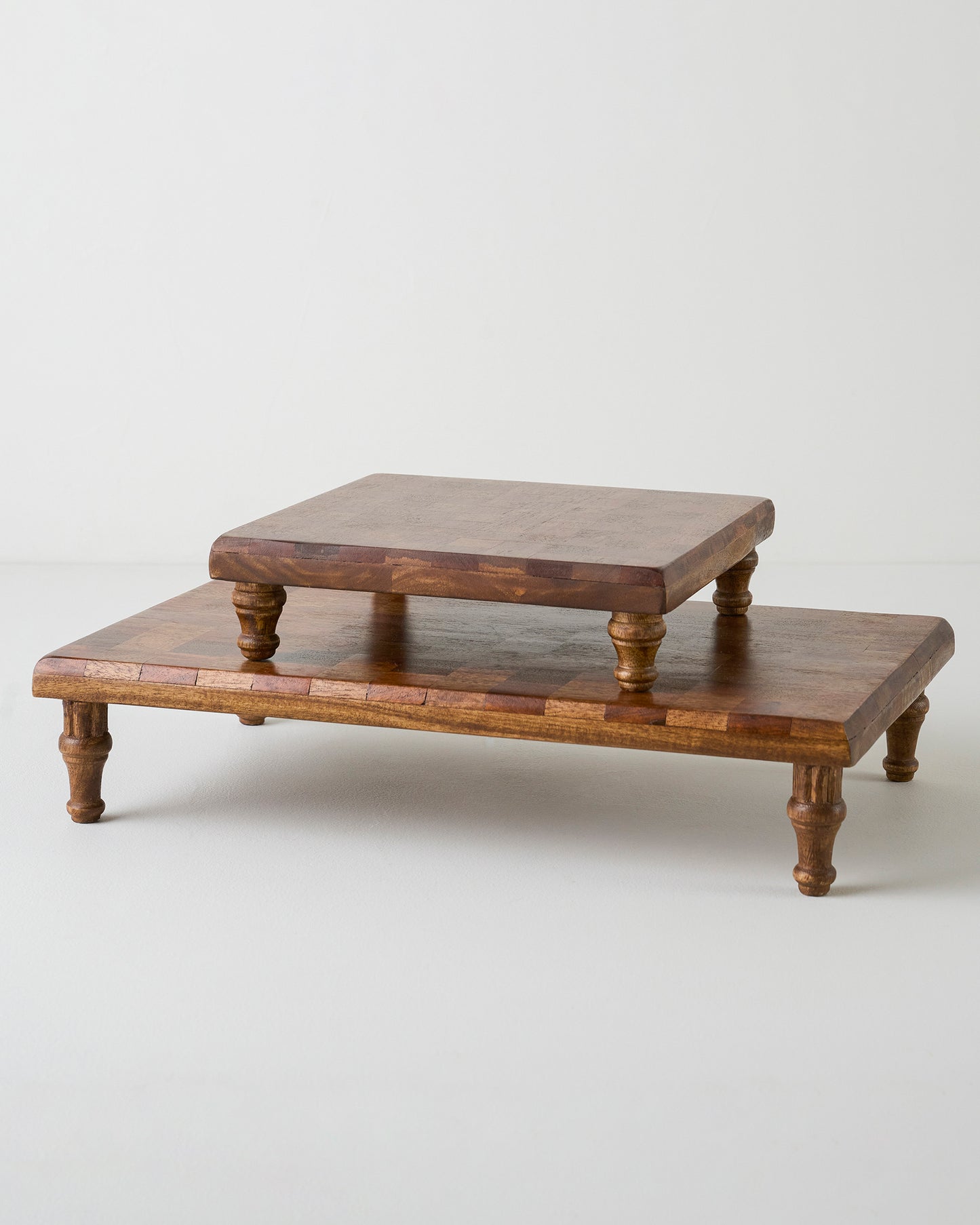 Checkered Wood Riser