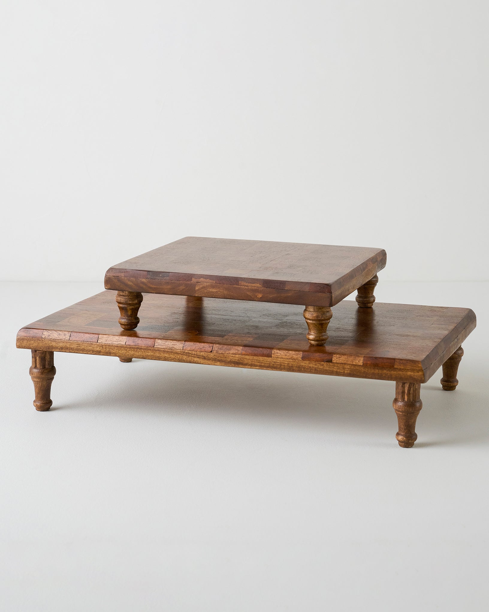 Checkered Wood Riser