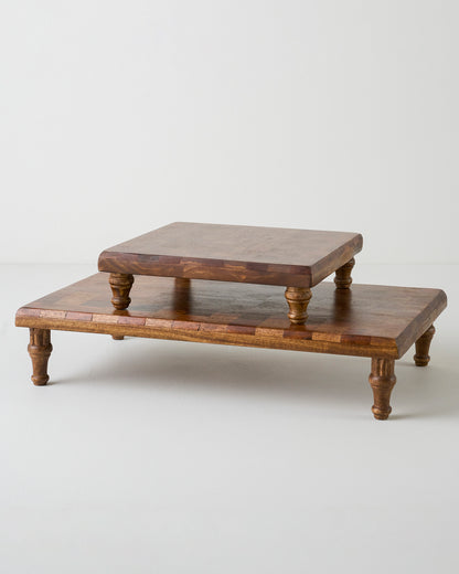 Checkered Wood Riser