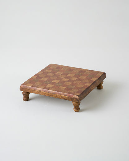 Checkered Wood Riser