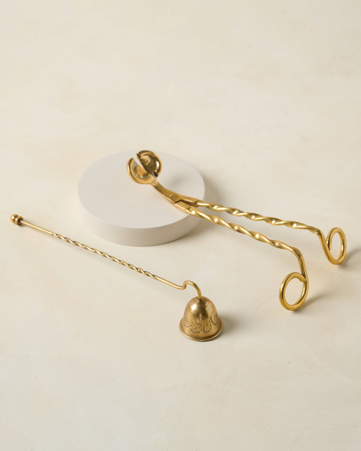 Vintage Inspired Wick Trimmer and snuffer