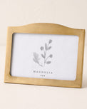 Beveled Antique Brass Photo Frame in 4x6