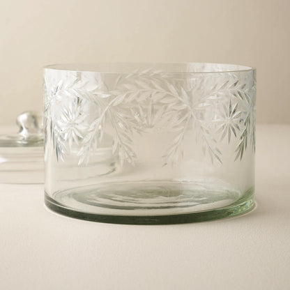 Vivian Cut Glass Canister