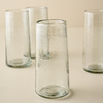 Rustic Glass Tumbler Bundle (Set of 4) - Large