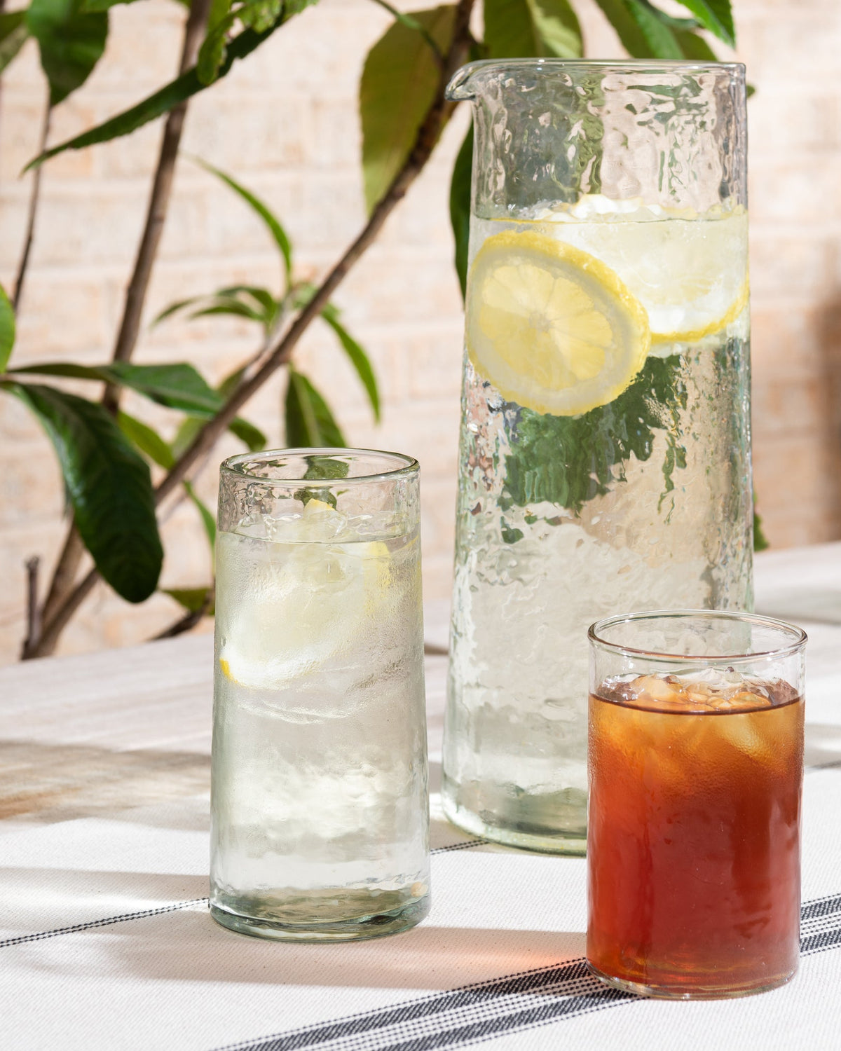 Rustic Glass Tumbler