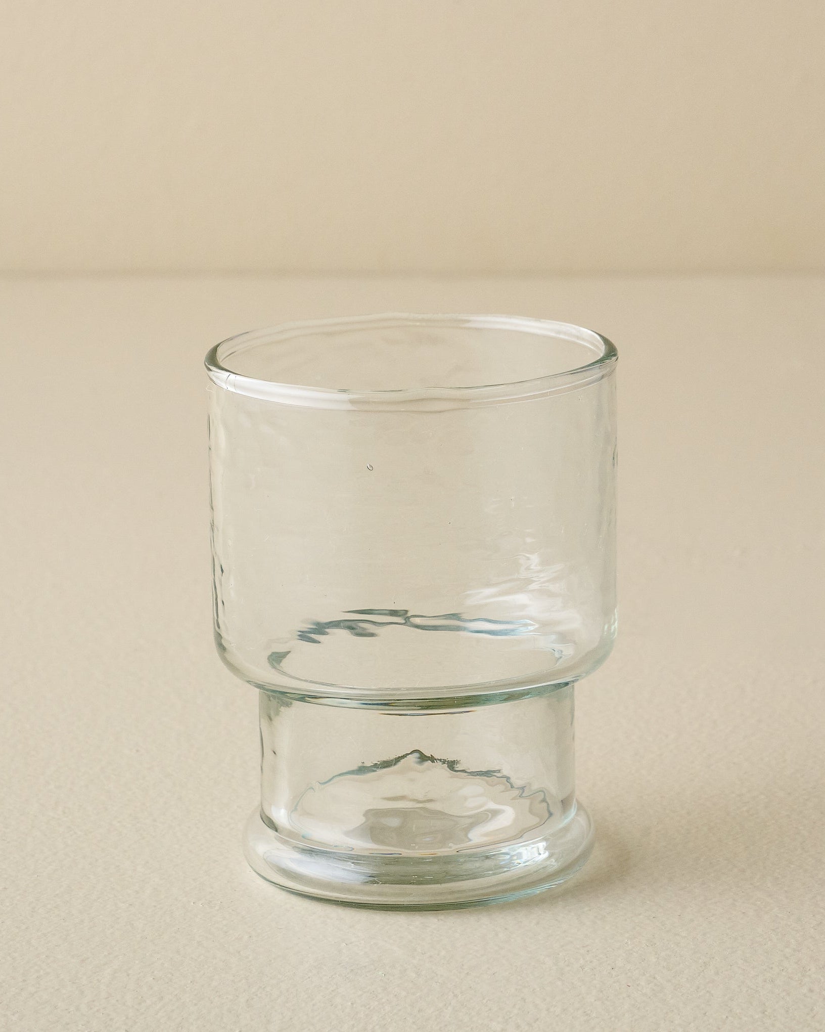 Rustic Glass Stacking Tumbler - Small