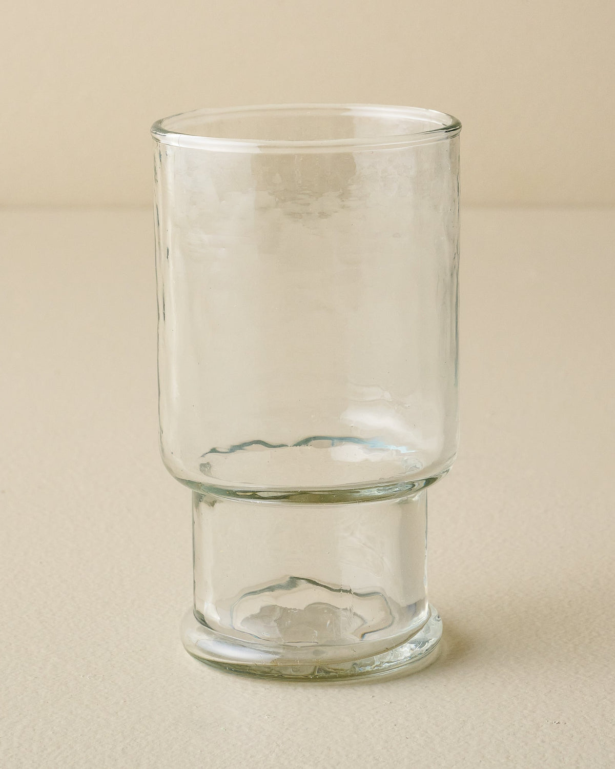 Rustic Glass Stacking Tumbler